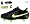 Nike Tiempo Natural II Soft Ground Football Boots - Black/Volt/Silver - Kids