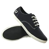 Fred Perry Foxx Twill Charcoal Mens Trainers