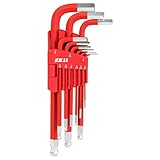 SK11(エスケー11) ボールポイント 六角棒レンチセット インチサイズ 9本組 MBH-9R