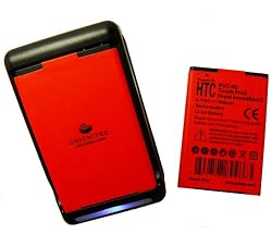 CHICHITEC Sprint HTC EVO 4G 2x1900 mAh Battery Slim Design Longer life than OEM+Wall Travel Dock USB Charger also for EVO Shift 4G,Verizon Droid Incredible 2, Touch Pro2, myTouch Slide, Google DesireZ, G2 by CHICHITEC ONLY BEWARE KNOCKOFF