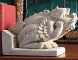 Cast Stone WASHINGTON NATIONAL CATHEDRAL CHIMERA Gargoyle BOOKEND Sculpture