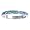 Sterling Silver Aquamarine CZ Eternity Ring - Size 3