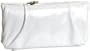 HOBO INTERNATIONAL Della Vintage Leather Zip-Around Wallet,White,one size