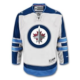 Winnipeg Jets 2011-12 Reebok EDGE Authentic Road NHL Hockey Jersey Size 46