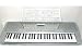 Silver 54 Keys Electronic Portable Piano Keyboard with AC adapter