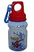 Marvel Spider-man Bottle - easily portable bottle with keychain zipper pull hook to attach to your lunchpal or backpack