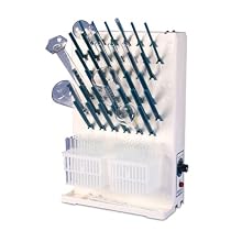 Bel-Art Scienceware 188190013 Polypropylene Lab-Aire II Single-Sided Electric Benchtop Drying Rack, 16.75" Length x 7.5" Width x 22.7" Height