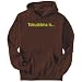 Hoodie Mens Brown 