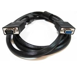 HD15 SVGA Male/Female Monitor Extension Cable with Ferrite Bead (10 Feet)