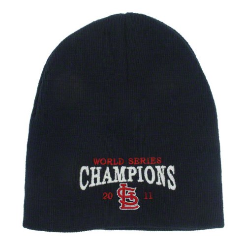 St. Louis Cardinals Navy 2011 World Series Champions Celebration Knit Hat