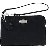 Coach Corner Zip Women's Signature Wristlet Wallet