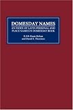 Domesday Names: An Index of Latin Personal and Place Names in Domesday Book