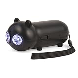 Kikkerland FL08 Rechargeable Black Cat Flashlight