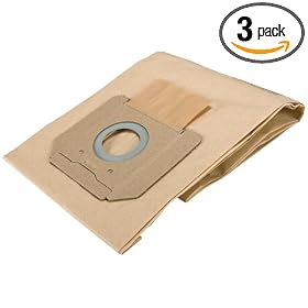 Porter-Cable 78121 Dry Filter Bags for 7812 Power Tool Triggered Vacuum (3-Pack)
