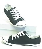 Produkt-Bild: Damen Textil Sneaker schwarz / wei&szlig;