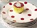 Rosanna Red Dots Gift-boxed Dessert Plates, Set of 4