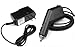 Garmin GPS Nuvi 1390LMT Accessory Bundle - Car Charger + Home Travel AC Charger