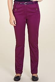 Per Una Cotton Rich Slim Leg Chinos with Belt