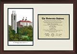 Diploma Frame & Lithograph Kansas Jayhawks
