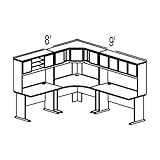Bush Advantage Medium Cherry Configuration 26 - Layout for 8