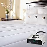 Sunbeam Vertical Quilted Heated Mattress Pad with ComfortTech Controller, Twin