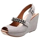 Modern Vintage Thalia Peep Toe Slingback Wedge