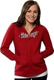 Chicago Bulls Women's Red Signature Full-Zip Hooded Jacket