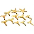 20 Clock Keys Mainspring Winding Winder Repair Tools