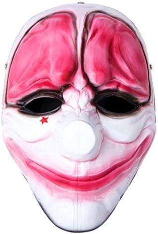 Online Game PAYDAY 2 the Heist Hoxton Mask Joker Costume Props Collection Cosplay Mask Halloween Mask