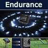 Powerbee Endurance Solar Fairy Lights 120 Quality Superbright LED's Multi Function Outdoor Garden, Xmas, Party, Tree Lights for All Year Round Use