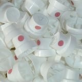 Replacement Spray Caps Tips - 10 x Benelux Pink Dot Fat