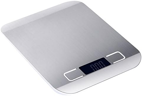 Kitchen Scale, SENIOROY Ultra Thin Stainless Steel Digital food Scale
