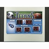 Tennessee Titans Scoreboard Desk & Alarm Clock