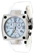 Adee Kaye #AK4051-L7 Women's White Lady Shox Collection Chronograph Watch