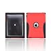 Red Black OEM Trident Aegis Hard Silicone Case Cover w Screen Protector Stand For Apple iPad 2