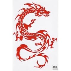 Drachen Dragon Racing Tuning Sticker Bogen