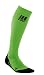 CEP Herren Kompressionsstrumpf compression running socks, grün, III - Wadenmaß 32-38 cm
