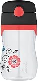Thermos Foogo Phases Leak Proof Tritan Straw Bottle, 11 Ounce