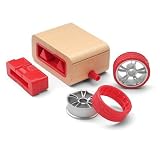 AUTOMOBLOX Extension Block With Axle - Red