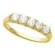 14K Yellow Gold Diamond Wedding/Anniversary Band - 0.30 Ct.