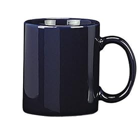 Harold Import Inc 90008 MUG COFFEE 12OZ BLUE (pack of 6) by HAROLD IMPORT
