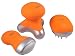 Breo Multi-vibration M319 Water-resistant Mini Massager Orange included AAA Batteries (Reddot Design Award Winner 2010)
