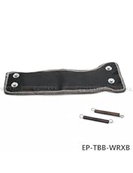 Automotive Parts and Accessories: Epman Black Turbo Steel Mesh Heat Shield Blanket Wrap + Spring for Subaru Wrx - YiPin