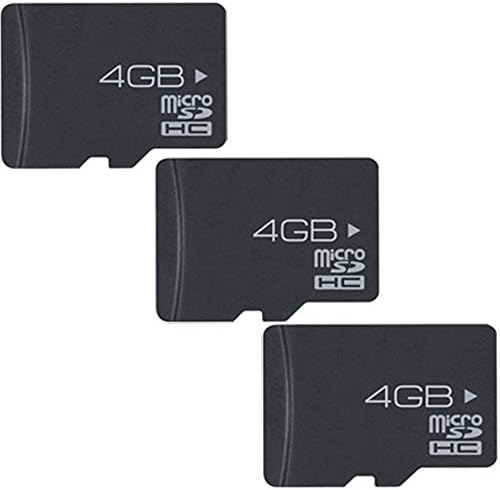 Extreme Speed 3-Pack 4 GB High-Speed MicroSD Memory Card with Adaptor (12 GB Total)