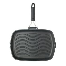 Clearview Cast Aluminium Grill Pan 34cm x 24cm, Sleeved