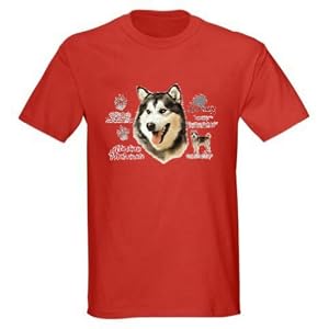 Buy Alaskan Malamute T-Shirt by Shakespeareteehouse
