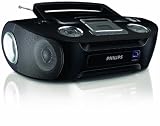 Philips AZ 1834 Stereo-Radio (CD/MP3/WMA-Player, UKW-/MW-Tuner, USB 2.0) schwarz