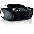 Philips AZ 1834 Stereo-Radio (CD/MP3/WMA-Player, UKW-/MW-Tuner, USB 2.0) schwarz