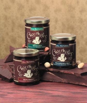 Traditional Hazelnut Dessert Topping by Chocoholics Divine Desserts