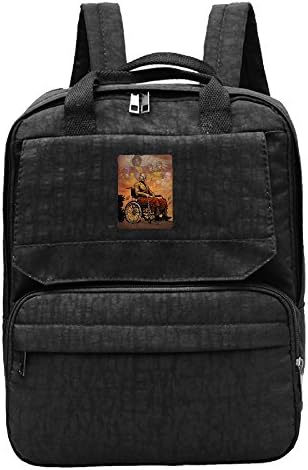 DaDjung Backpacks American Comic Character Professor X School Travel Rucksack Backpack Daypack Knapsack For Women